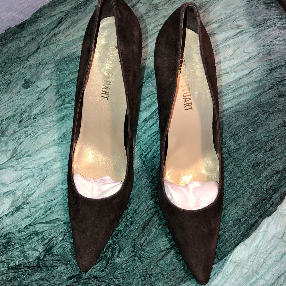 Colin Stuart Suede Heels